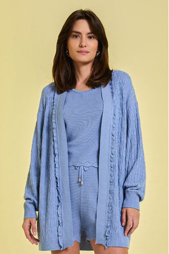 Casaco Melissa Azul Principal
